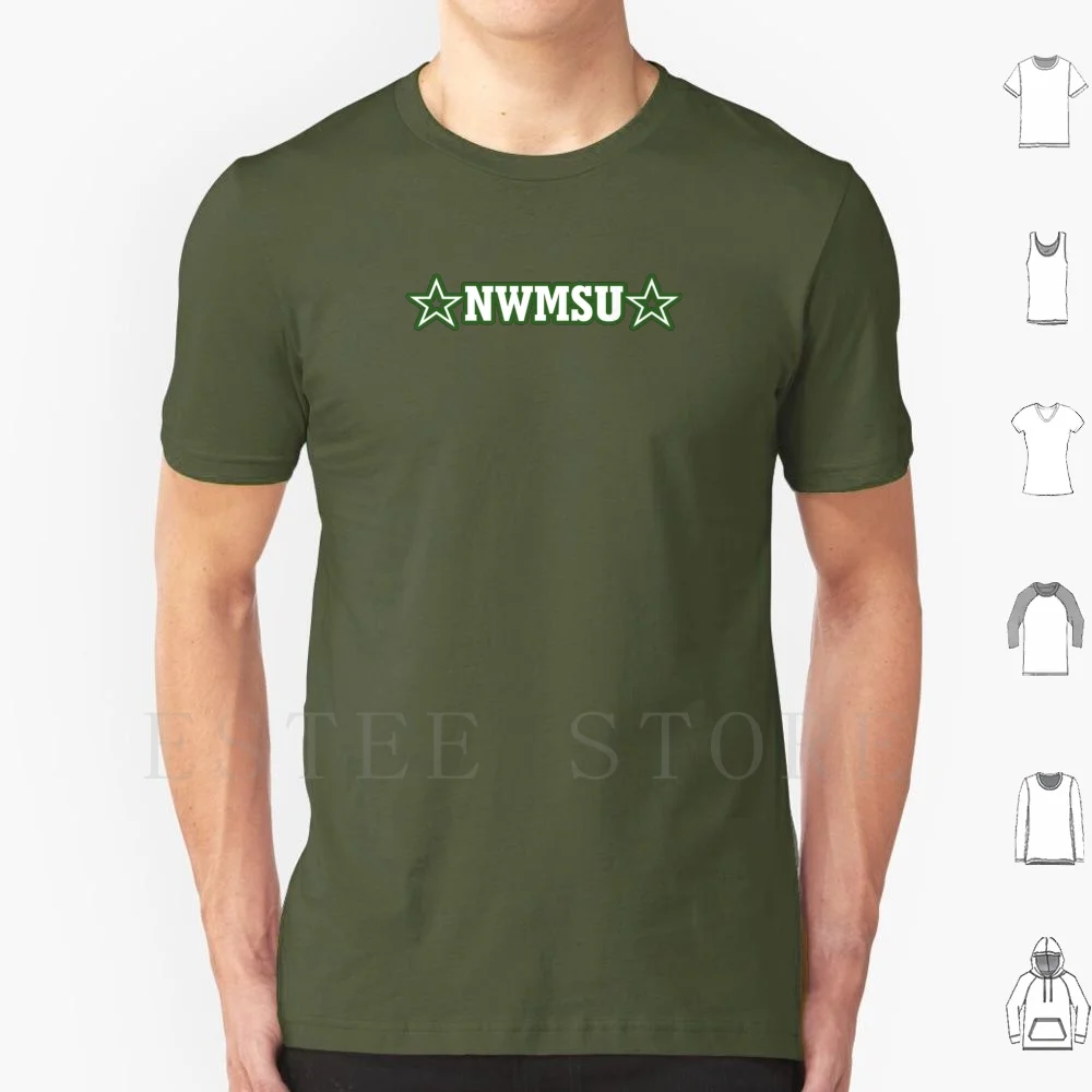 Nwmsu T Shirt Men Cotton 6xl Northwest Missouri State Northwest Missouri State University Cats 90 Bearcats Nwmsu Nwms Northwest