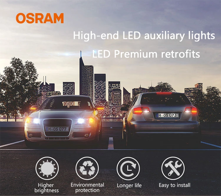 OSRAM 4/2Pcs W5W T10 LED Bulbs CANBUS No Error 194 168 Map Dome Lights Parking Light Interior Side Bulb for Hyundai Tucson Santa