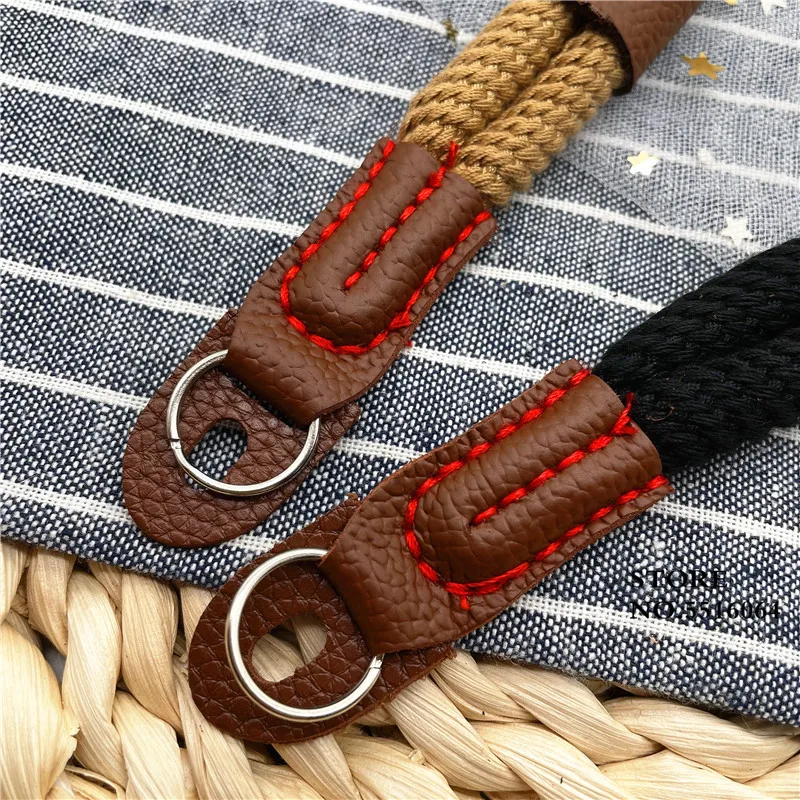 Vintage Handmade Nylon Camera Wrist Hand Strap Grip Fashion Braided Wristband For Canon Sony Nikon Digital SLR Camera Belt