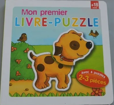 

Parent Child Kids Toddler Baby French Book Early Education Lovely Cute Picture Cardboard Jigsaw Puzzle Reading Book Age 0-3