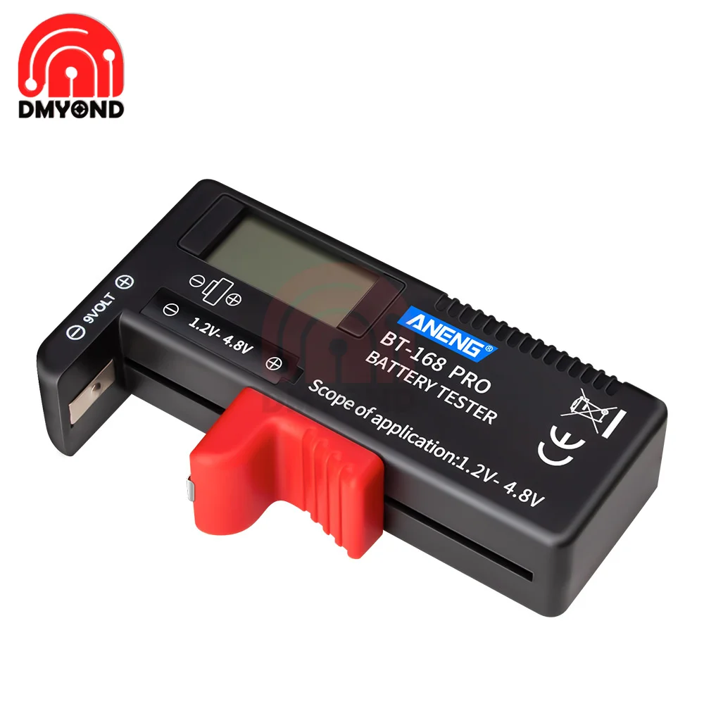 Bt-168 Pro Digital Display Battery Tester can Measure 18650 Batteries