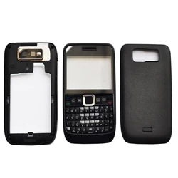 ZUGZUC New Plastic Full Housing For Nokia E63 Full Complete Housing Back Cover+Middle Frame+Front Frame+Keyboard+Logo