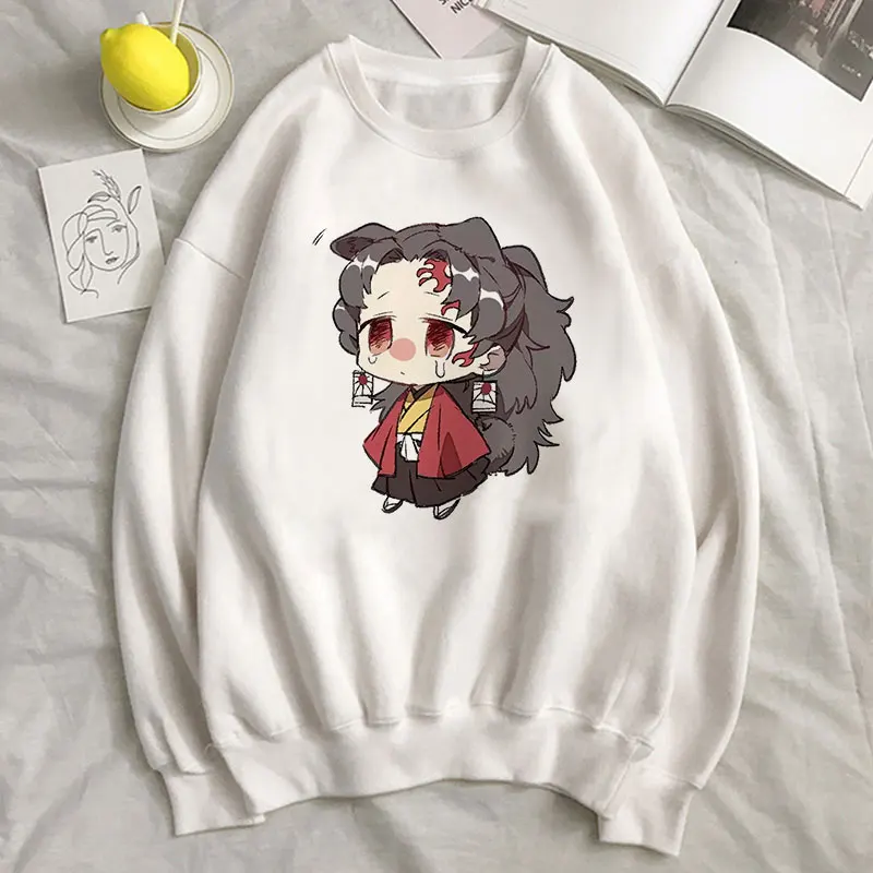 

Harajuku Anime Demon Slayer Sweatshirts Women's Anime Hoodie Kawaii Sweatshirt Hoodies Kimetsu No Yaiba Sudaderas Mujer 2020