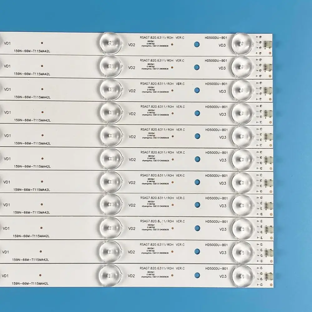 LED backlight strip for Hisense 50H6C LTDN50K321 LTDN50K321UWTSEU 50CU6000 50_HD500DU-B01 RSAG7.820.6311/ROH