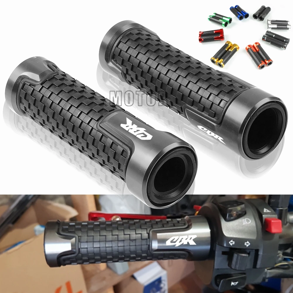 

For Honda CBR125R/CBR150R/CBR250R/CBR300R/CBR400/CBR500R Universal 7/8"22mm Motorcycle Anti-Slip Handle Bar Handlebar Hand Grips