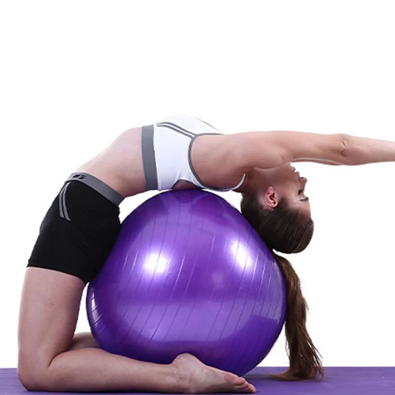 65 centimetri 75 centimetri di Sport Yoga Palle E Sfere Bola Pilates Parto Palla Fitness Palestra Equilibrio Fitball Esercizio di Allenamento Sfera