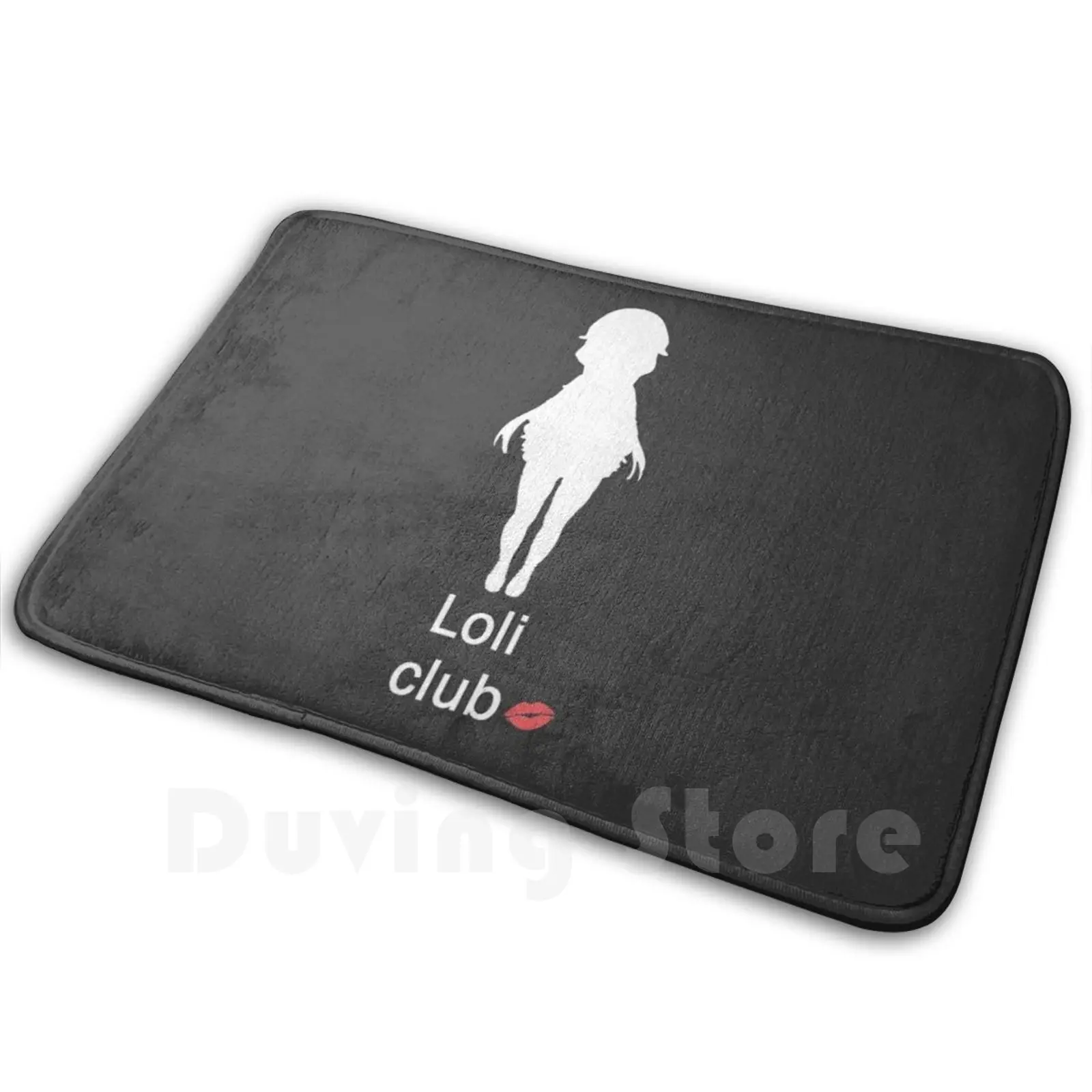 

Loli Club Carpet Mat Rug Cushion Soft Non-Slip Loli Anime Anime Girl Manga Boy Girls Womens Man Stay At Home Kawaii Japan