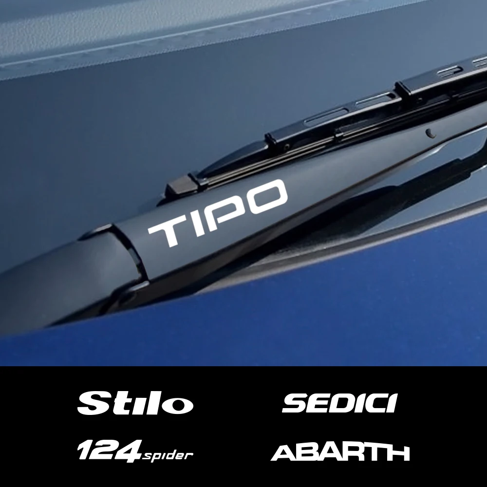 

Автомобильные наклейки на ветровое стекло Fiat 124SPIDER ABARTH ALBEA CRONOS MOBI SEDICI STILO TIPO UNO, 4 шт., виниловые наклейки