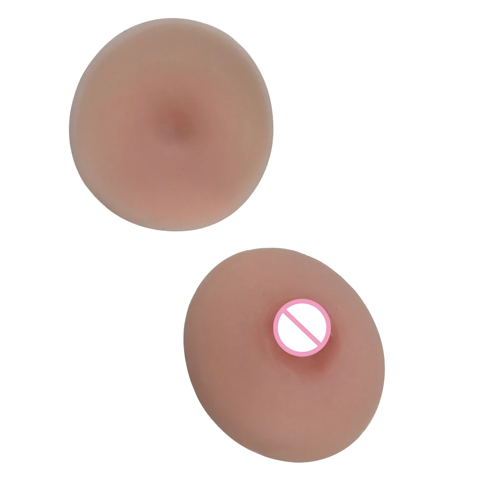 Tgirl Silicone Breast shields,Breast Pads,Nipple Cover Reusable Fake Breast Bachelor Favors Cosplay Boobs Props for Crossdresser