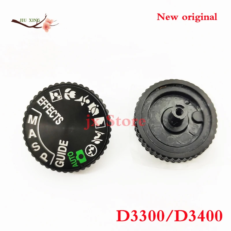 Brand new original For Nikon D3300/D3400 Top Cover Mode Dial Turntable Wheel Adjustment Button Camera Replacement Spare Part