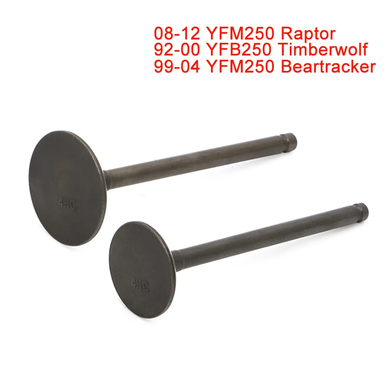 ATV YFB YFM YFM 250 Engine Intake Valve Exhaust Stem Valve For Yamaha YFB250 YFM250 YFM250 Raptor 250 Timberwolf Beartracker