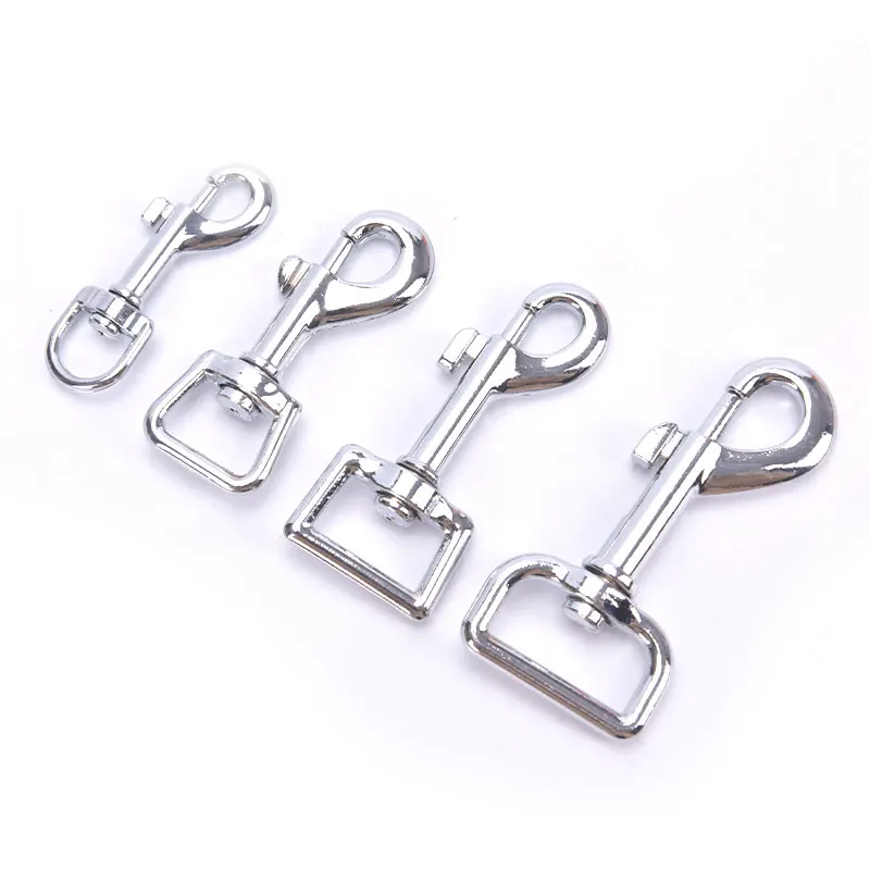 1 Pcs/lot Small Dog Collar Leash Metal Buckle Hardware Sets Durable Cat Lead Straps Swivel Trigger Snap Hook Diy Pet Accessories
