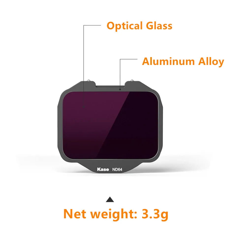 Clip-in CMOS Protector MC UV ND8 ND16 ND32 ND64 ND1000 Nachtfilter voor Sony A7R V A7 IV A7S III II A1 A9 A7C A7CII A9II