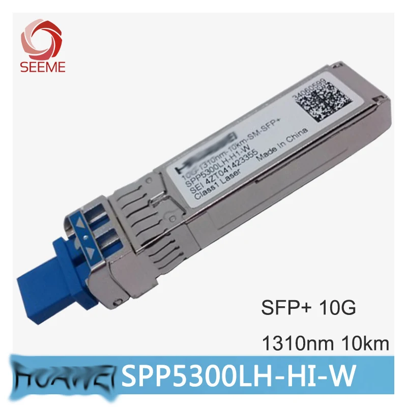 

HW SPP5300LH-H1-W, Single-mode Module, 10G-1310NM-10KM-SM-SFP+.SFP.