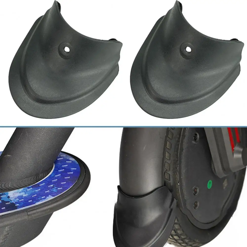 1Pair Rear Mudguard Fender Better Toughness Lightweight Rubber Scooter Fender Fishtail Flap for M365 Pro