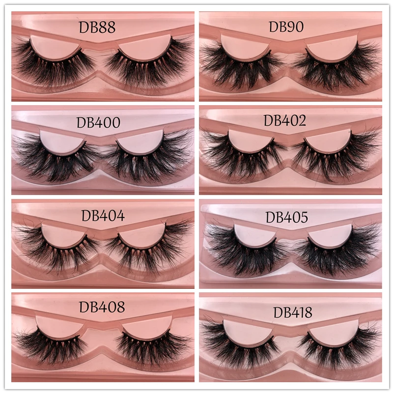 Buzzme Mink Fur Lashes 100% Handmade 3D False Eyelashes Beauty Tools Crisscross Curly Eye Lash