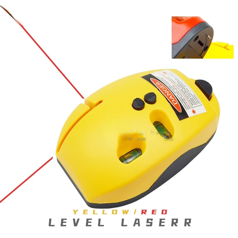 LTZFTL Mini Vertical Spirit Level Tool Laser Level LASER STRAIGHT THE Laser Guided Level Line Measurement Gauge Tool