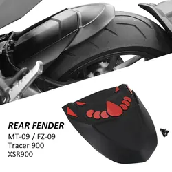 Rear Mudguard For Yamaha MT09 MT-09 FZ-09 FZ09 Tracer 900 Tracer900 XSR900 XSR 900 Motorcycle Fender Rear Extender Extension