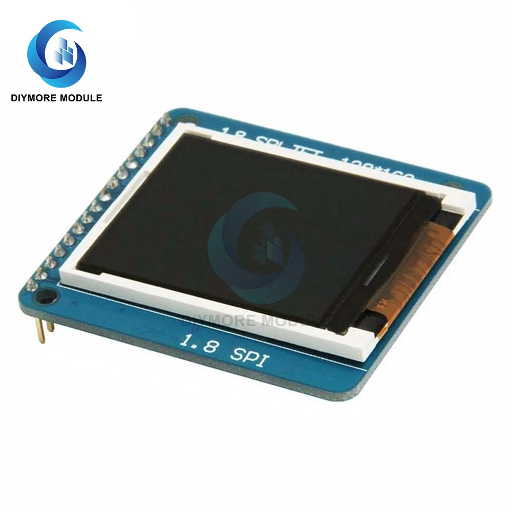 Módulo de pantalla TFT LCD de 1,8 pulgadas, interfaz SPI, controlador ST7735R a todo Color, puerto IO para Arduino, 128x160