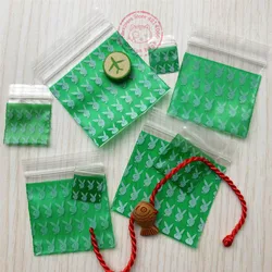 Storage Bags Ziplock 100pcs Bags Bunny Rabbit Design Brand Plastic Printed Bggies Zipper Lock Poly bags T08