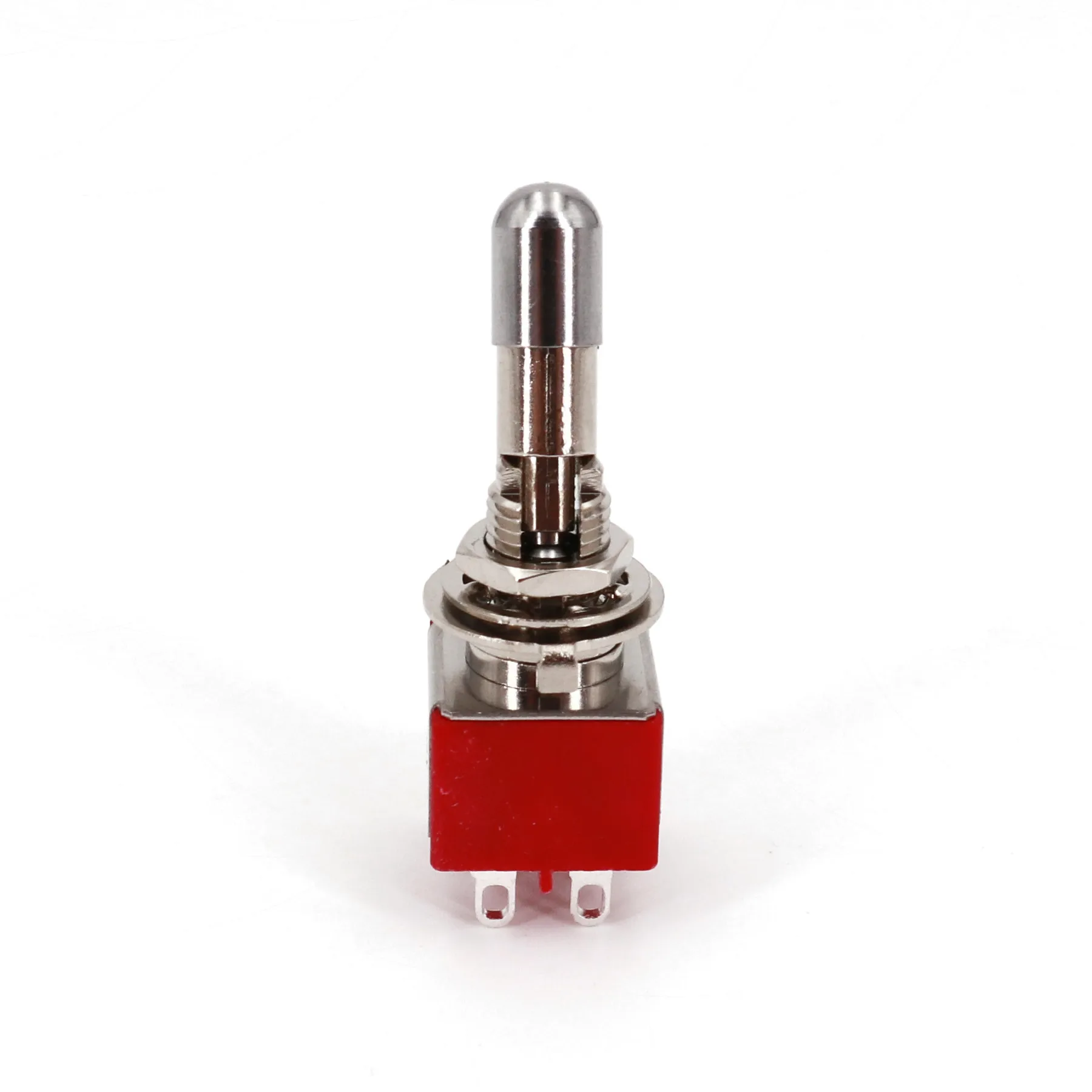 SH T80-T Series Round Top Anti-mishandling Locking Lever 6.35mm Panel Mount Mini Toggle Switch