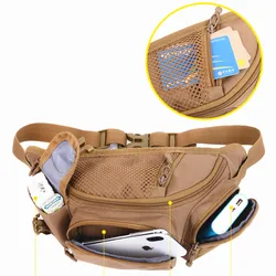 Metal Detector Digger Waist Bag Portable Waist Bag Pole Package Fishing Tackle Bag Metal Detecting Pouch Bag