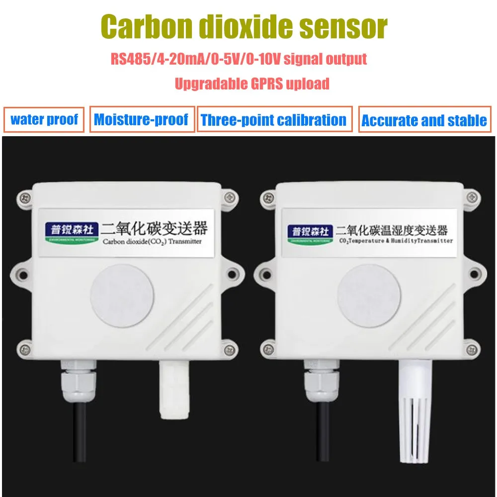 

CO2 Carbon Dioxide Sensor Gas Concentration Detection Greenhouse Agriculture Greenhouse Breeding Transmitter