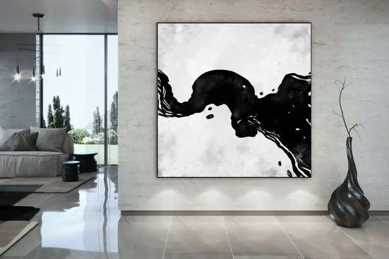 

Contemporary Wall Art Abstract Painting On Canvas Original Oversize Painting Extra Large Wall Art