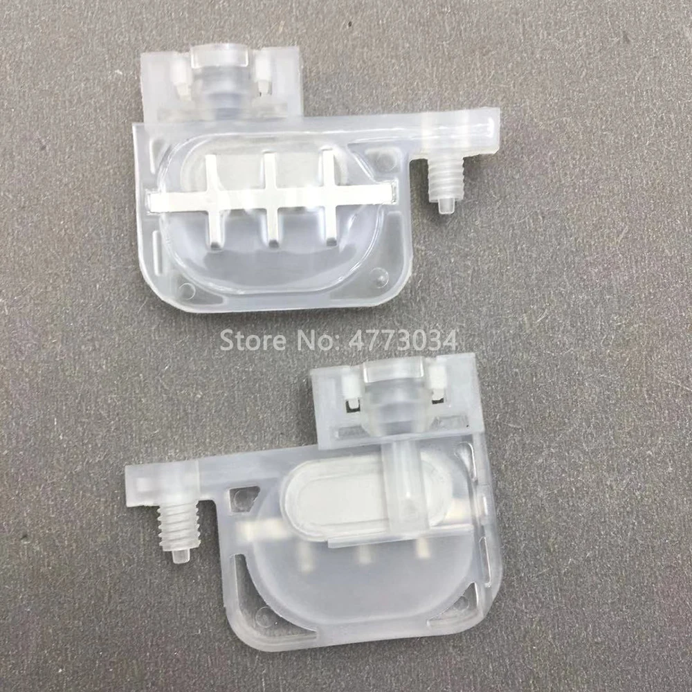 20PCS Transparent Dumper Small Damper With Big Filter For Epson DX3/DX4/DX5 Print Head / For Epson R1800/ R1900 Printer Plotter