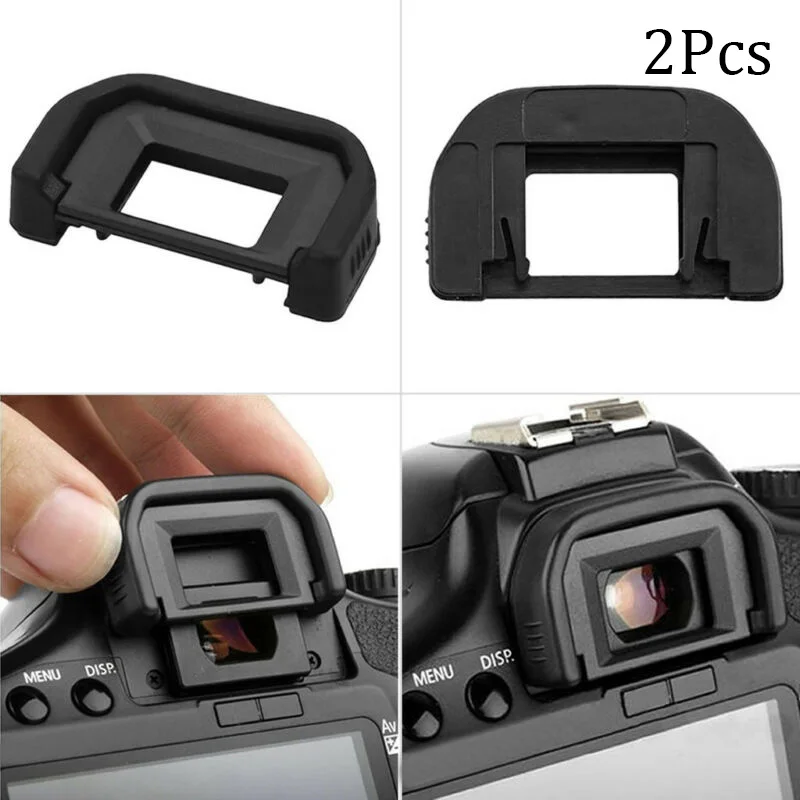 2pcs Viewfinder Eyepiece Eyecup Protective Cover For Canon EOS 600D 550D 500D 450D 400D 350D 300D 1100D 1000D