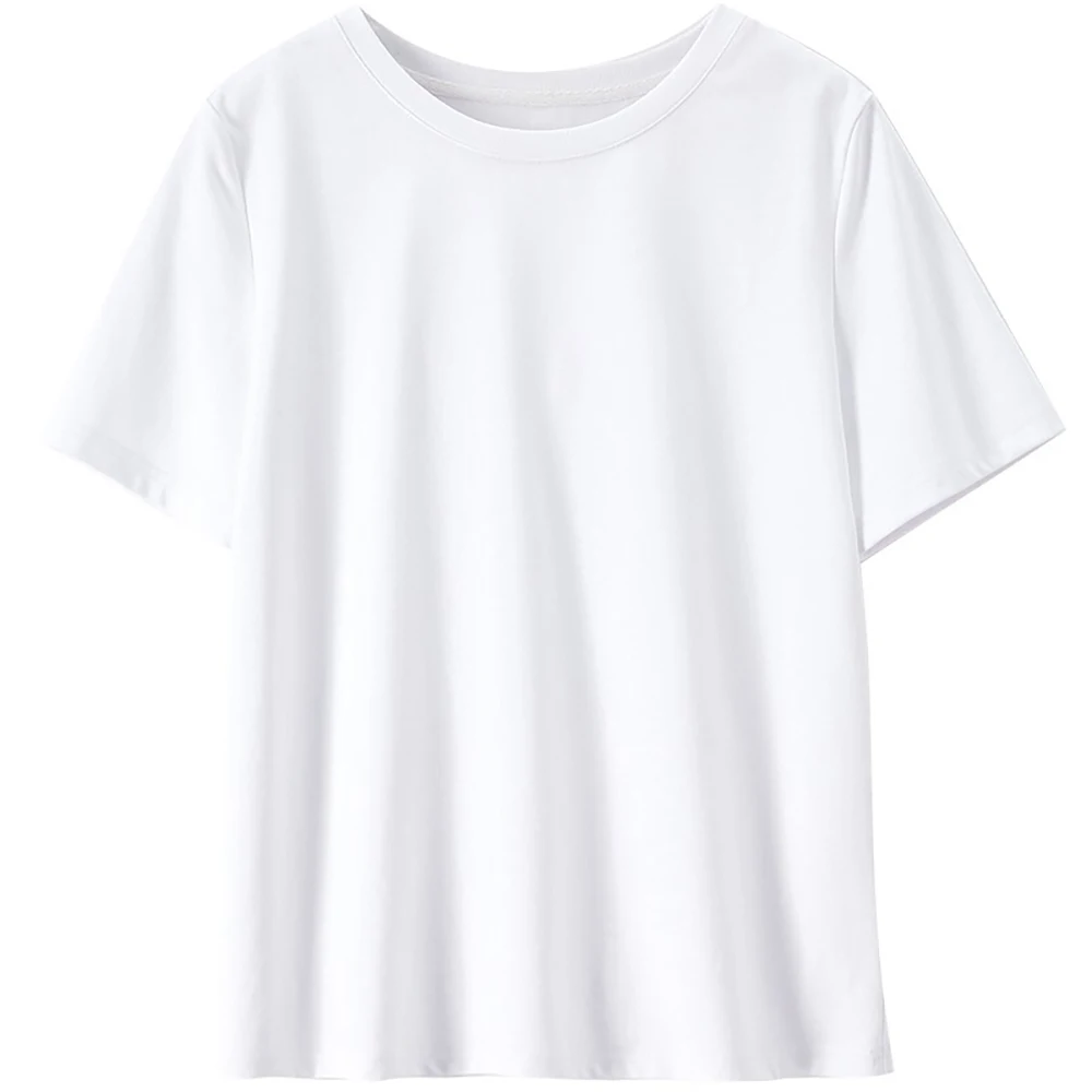 T-shirt blanc à col rond pour femme, vêtement de ville, décontracté, Simple, 26 lettres anglaises, avec motif d'ours imprimé, offre spéciale