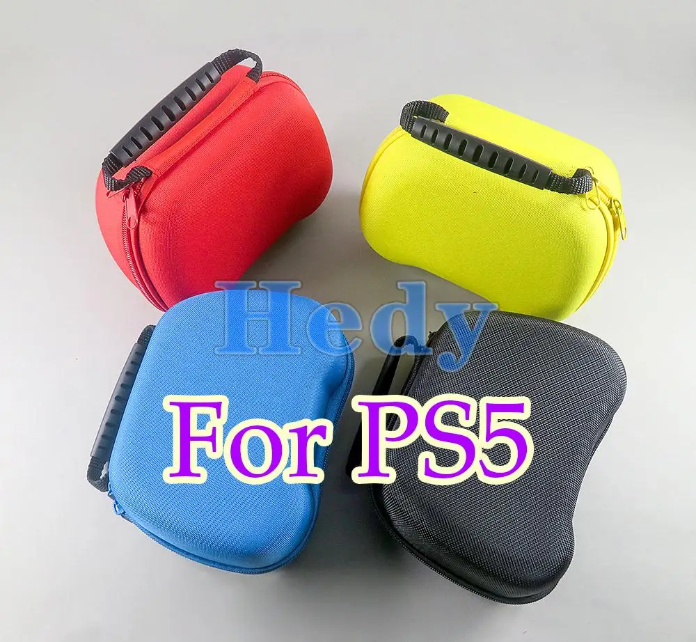 10pcs For PS5 Gamepad Controllers Carry Case Portable EVA HandBag Host Pouch For PS5 PS4 Storage Bags Switch Controller