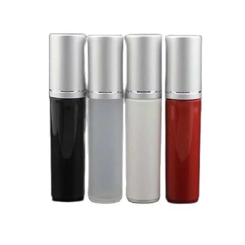 5ML 5G Plastic Roll on Bottle with Glass Bead Metal Steel Bead,  Eye Cream Sample Bottle, Cosmetics Packaging,50 Pcs/Lot