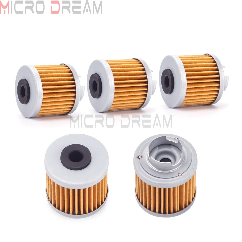 5pcs Universal Oil Filter for HONDA ATC125M YX150 Zongshen ZS190 Takegawa Kitaco SSR 150/160 TX TR Dirt Pit Bike Engines 150cc