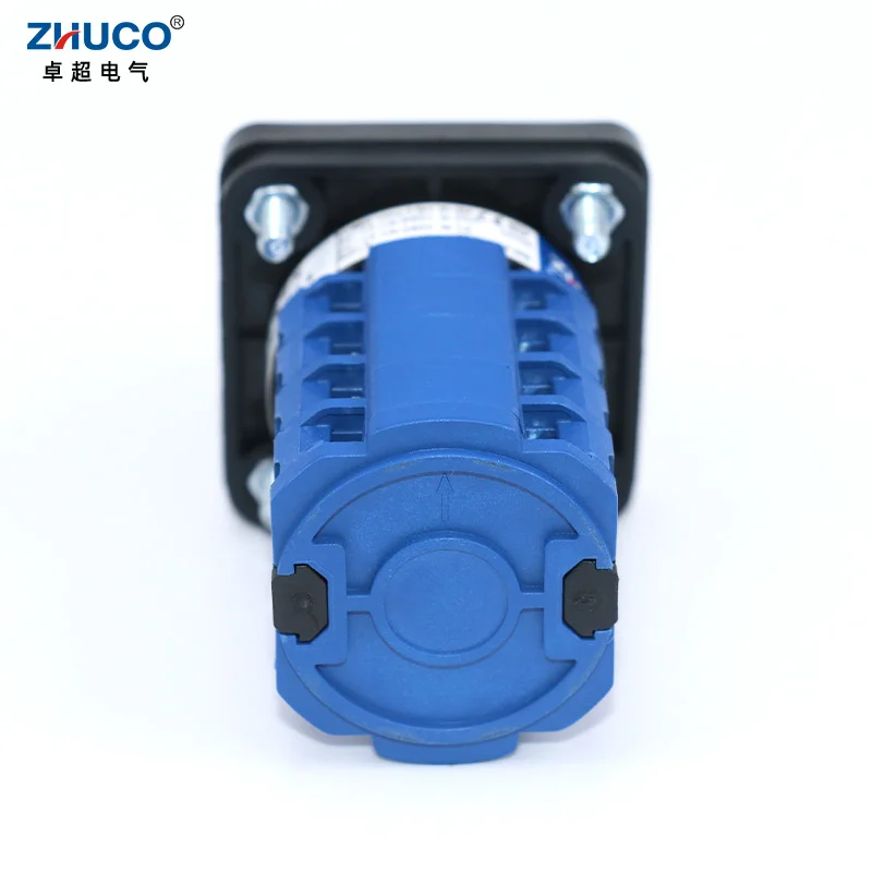 ZHUCO SZW26/LW26-20 Ui 660V 20A 16 Thiết Bị Đầu Cuối Có 1-0-2 4 Giai Đoạn 64X64 48X48Mm Bảng Điều Khiển núi Đa Năng Núm Xoay Cam Changeover Công Tắc