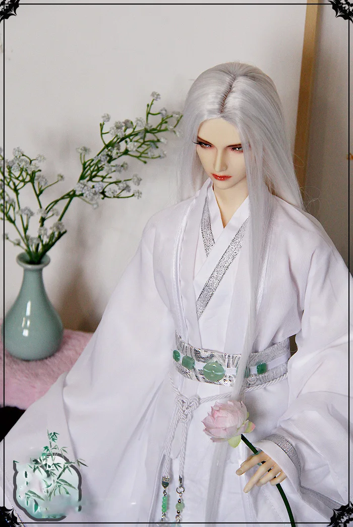 Roupas bjd escala 1/3, fantasia antiga, vestido de fada hanfu para bjd/sd sd13 sd17 ssdf id72, acessórios de boneca tio forte c0222