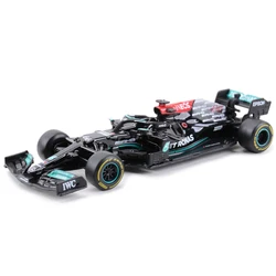 Bburago 1:43 2021 M-B AMG W12 E Performance #44 statyczna symulacja stopu odlewu Model F1 samochód wyścigowy