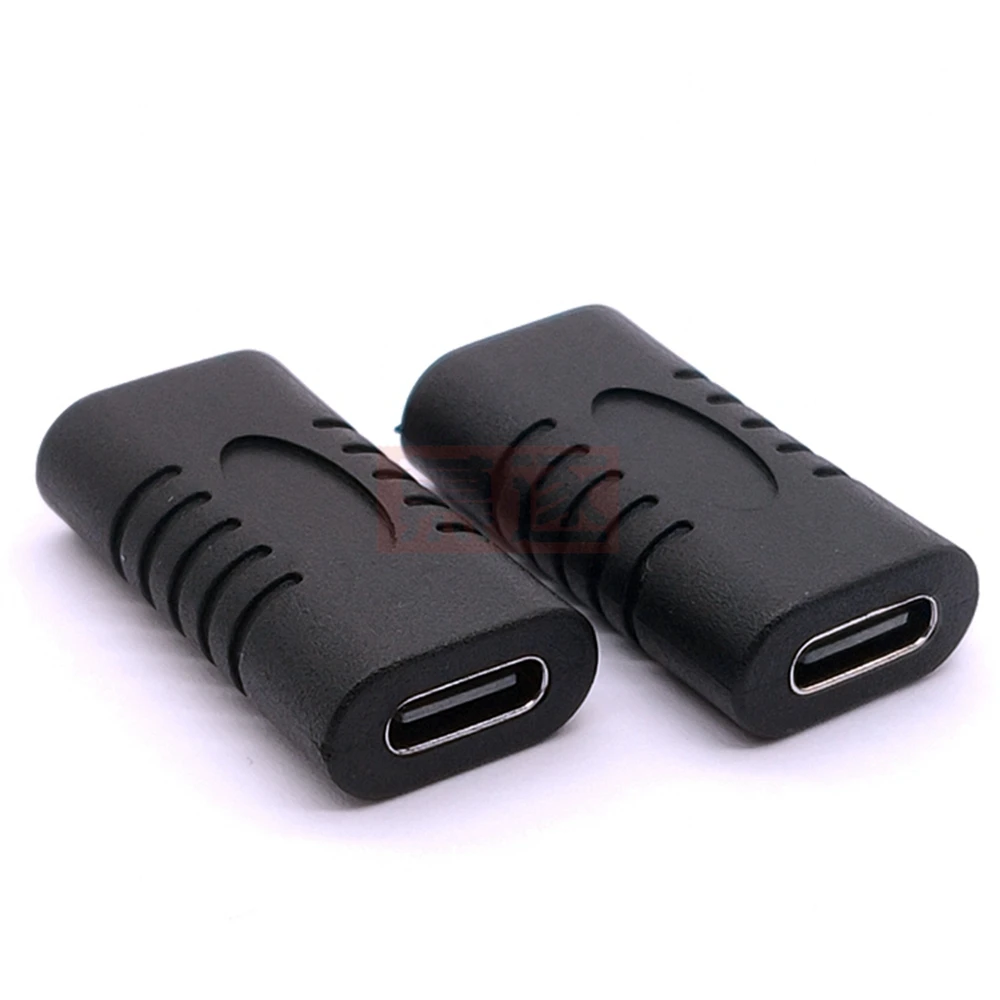 USB type-C female to female adapter straight through connector charging data extension usb-c data cable adapter