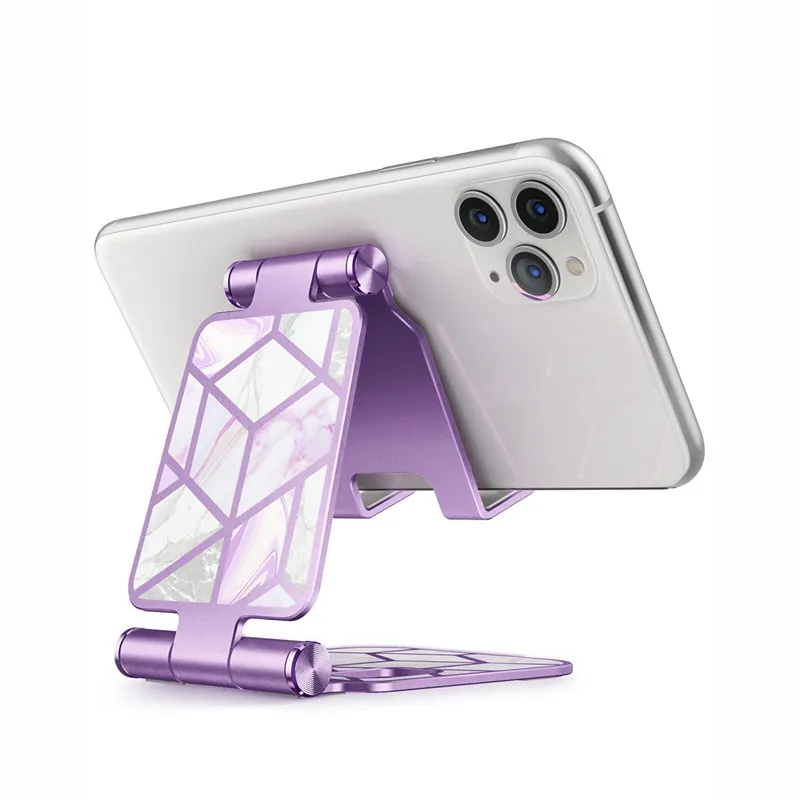 Adjustable Cell Phone Stand Holder I-Blason Phone Dock Multi Angle Compatible with Smart Phone For iPhone For Android Smartphone