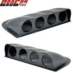 Dragon Gauge 52mm  Car Racing modification Dash Board Gauge Meter Black pods Mount 4 Holder
