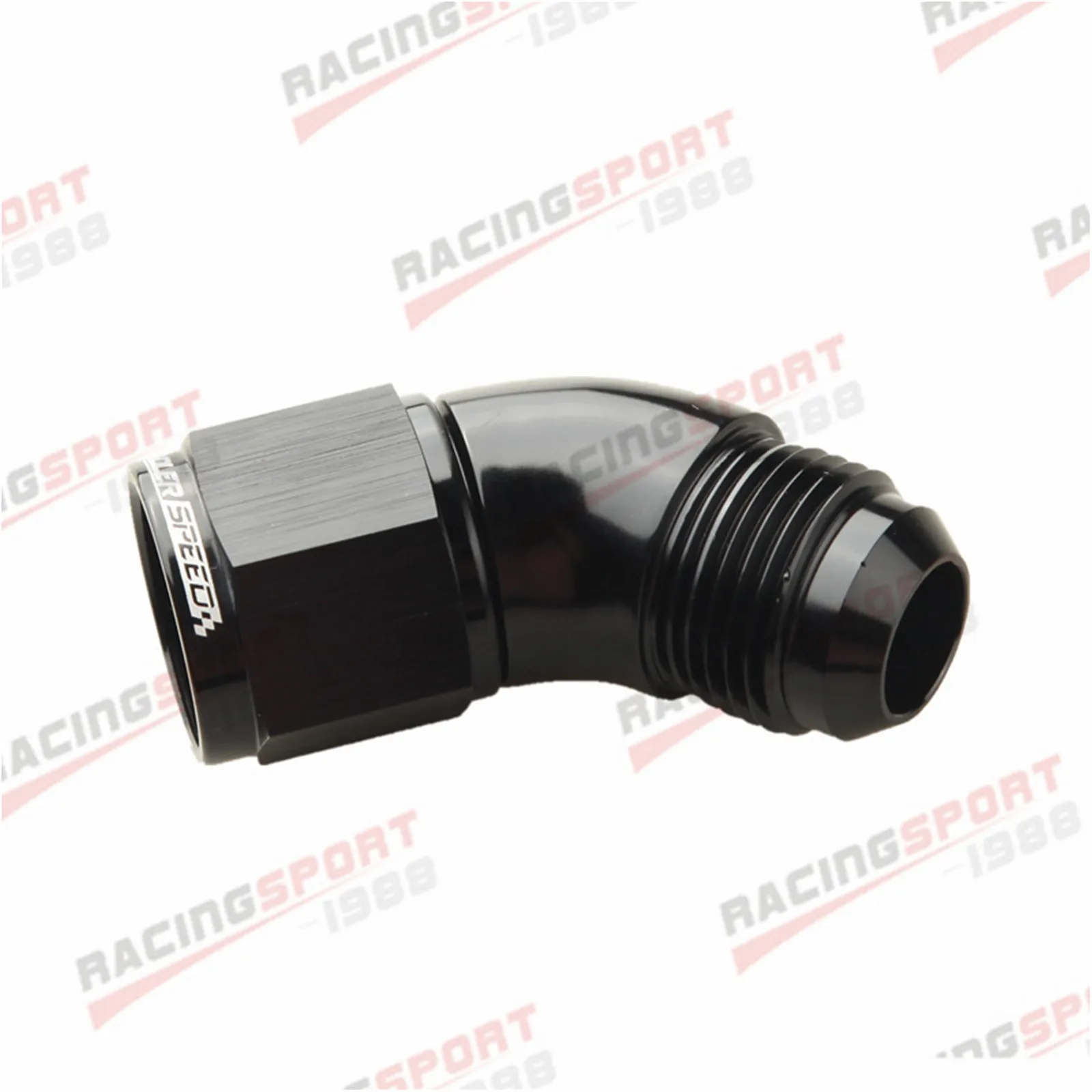 

Brand New AN-10 To AN10 45 Degree Female To Male Full Flow Adapter Fitting Black