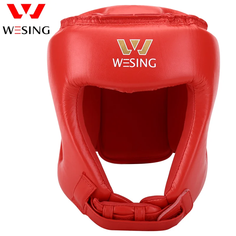 Wesing IFMA Approved Muay Thai Competition Head Guard Protection Head Training Sparring Helmet