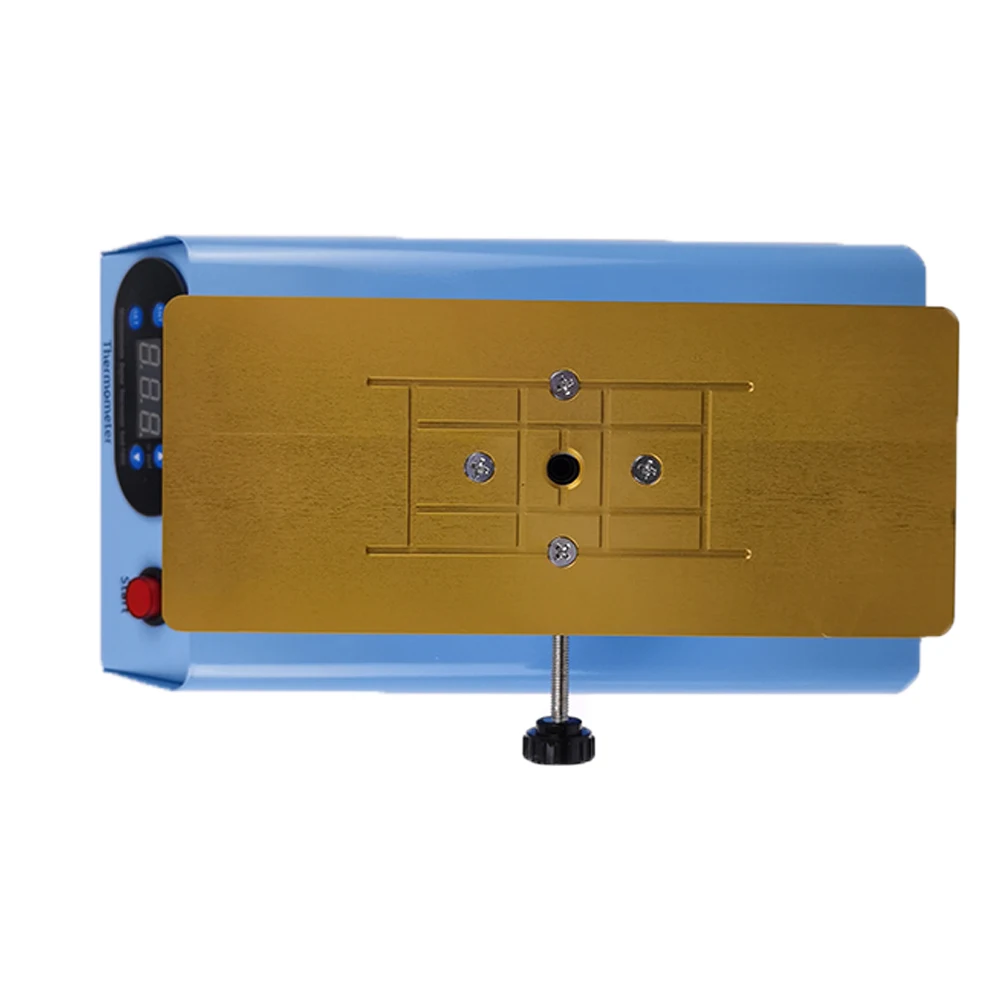 TBK-988Z Colorable Mathiateur Incurvé Écran DégIslande Téléphone Portable LCD Écran Intégré Pompe Vide Manuel Mathiateur