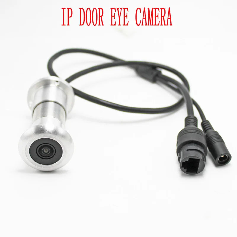 

1080P HD Door Eye Hole H.265 1.56mm Lens Wide Angle 180Degree CCTV Network Mini Peephole Door IP Camera P2P Onvif Audio