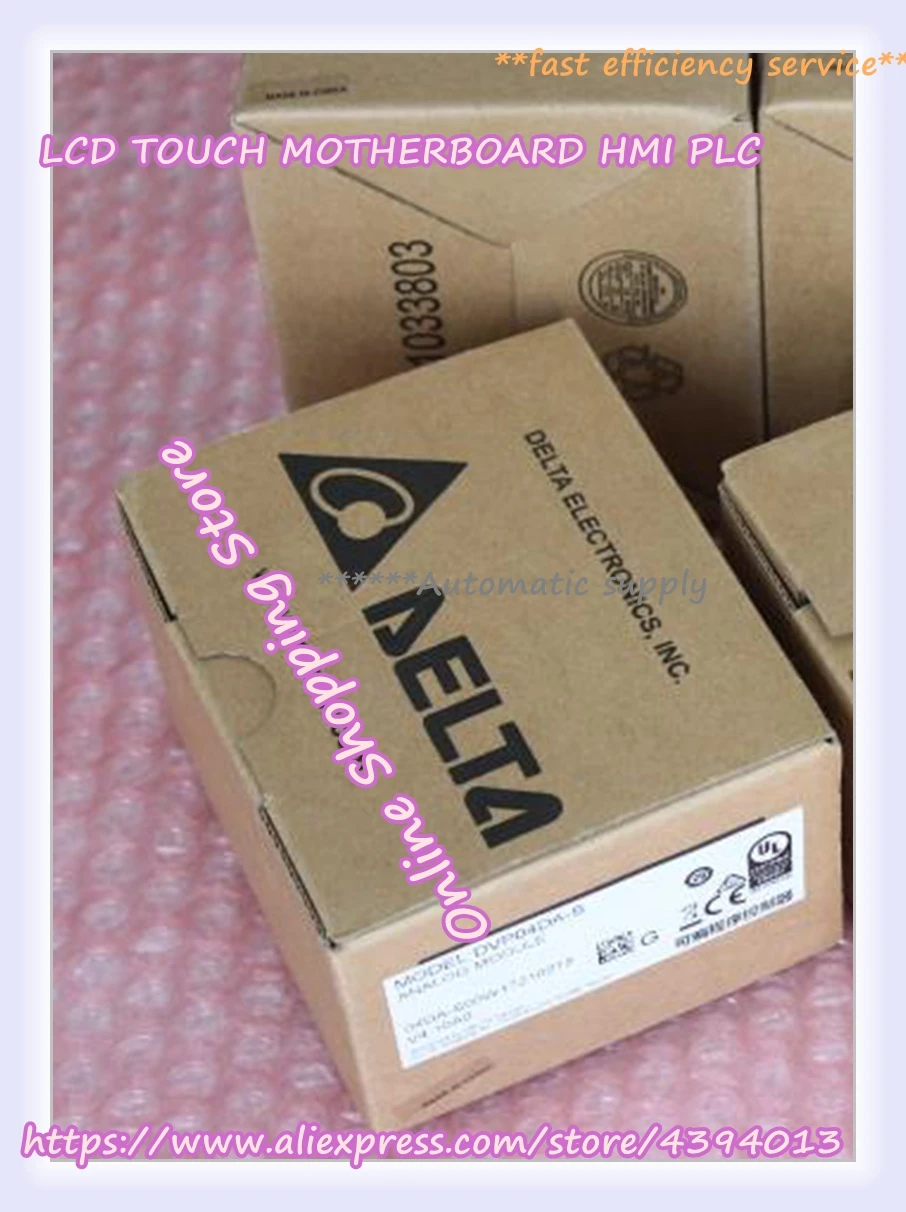 DVP04AD-S DVP04DA-S DVP06AD-S DVP06XA-S DVP04TC-S DVP04PT-S Delta PLC New Analog Module