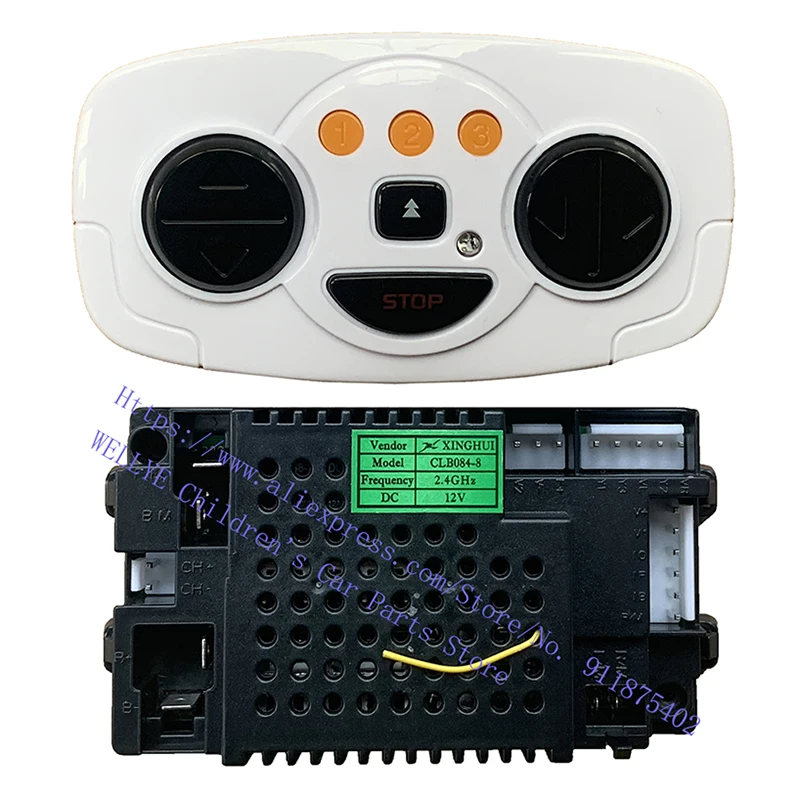 CLB084-8 CLB084-6F 12V electric car 2.4G remote control receiver for baby car circuit board replacement parts