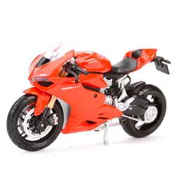 Maisto 1:18 Ducati 1199 Panigale Static vehículos fundidos a presión, pasatiempos coleccionables, juguetes de modelos de motocicleta