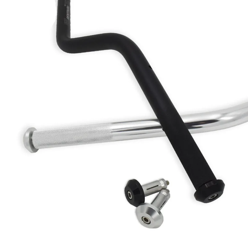 750mm 22MM Universal vintage motorcycle  aluminum alloy handlebar tubes with 14mm balance block