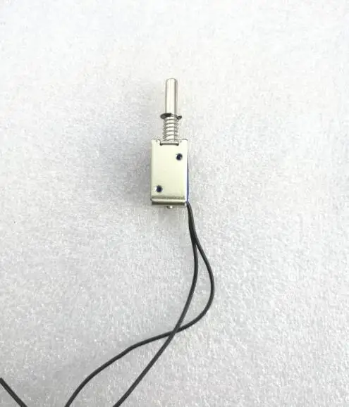 Válvula solenoide en miniatura, electroimán especial para marco de bloqueo de gabinete, reinicio de resorte de bloqueo electrónico de empuje, 5 uds., 0420, 5V, 6V, 12V