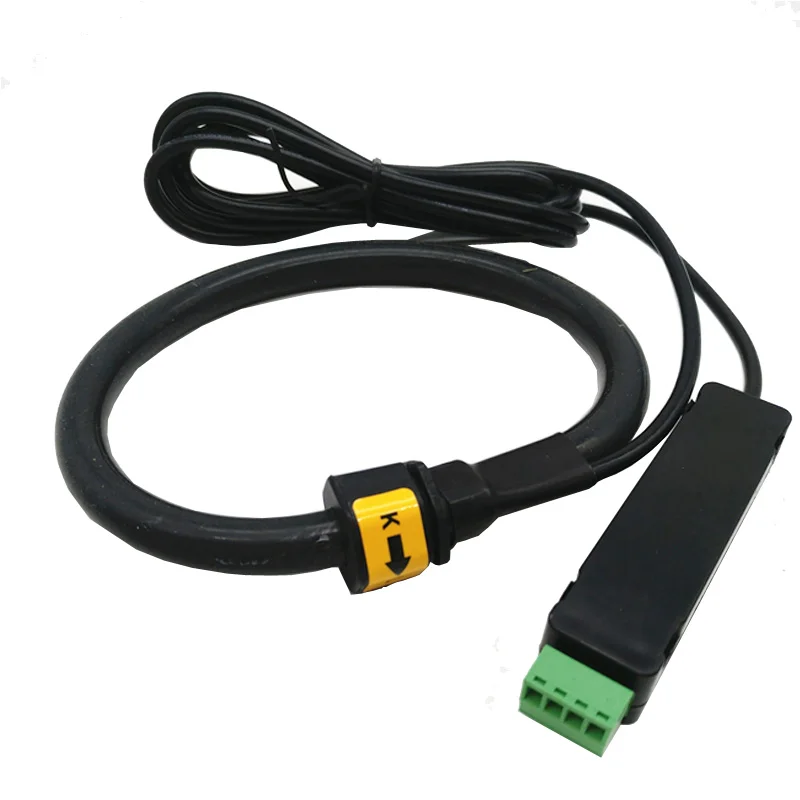 Imagem -02 - Fios de Rogowski do Sensor Atual Bobinas Flexíveis 10a200ka 0.33v 0.5v 1a Saída 4-20ma